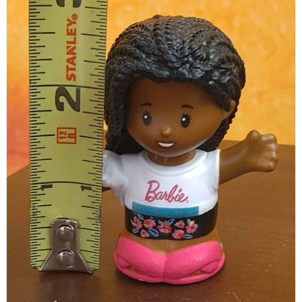 Fisher Price Little‎ People African American Barbie With Pet Kitty Cat 2022